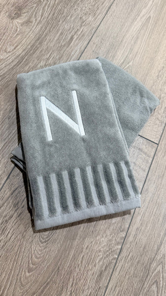 Plush Finger Towels With Initials