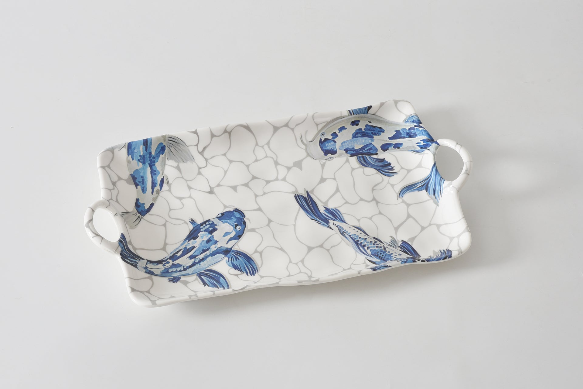 Melamine Koi Large Platter