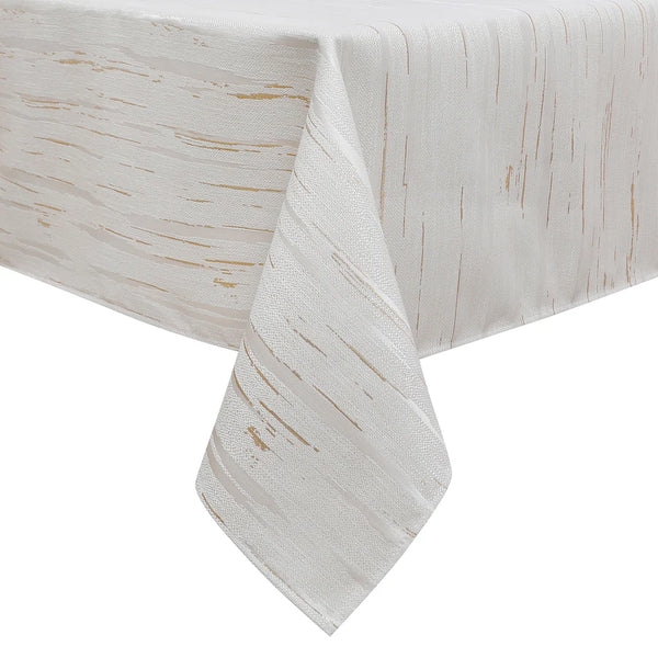 Tablecloth Jacquard Stratus Gold