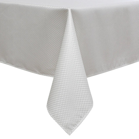 Tablecloth Jacquard Transom White