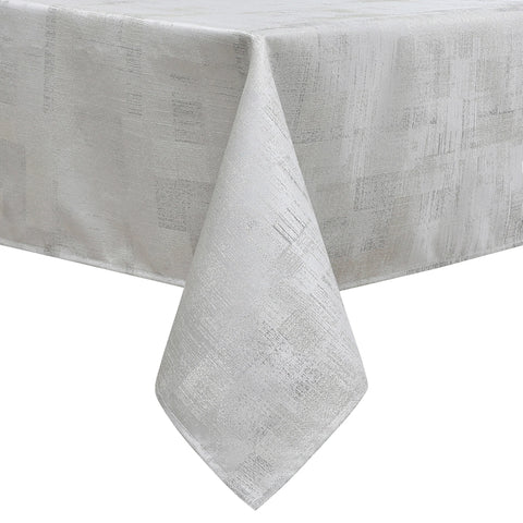 Tablecloth Jacquard Mirage Silver