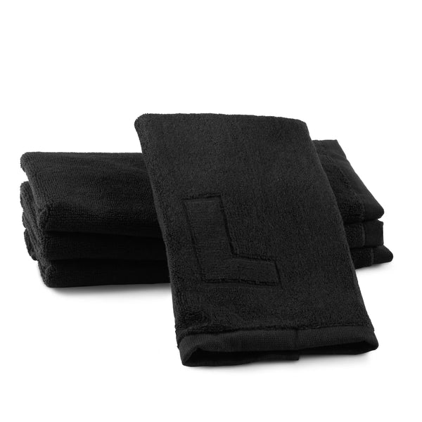 Embossed Initial Finger Towel