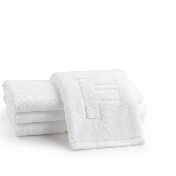 Embossed Initial Finger Towel