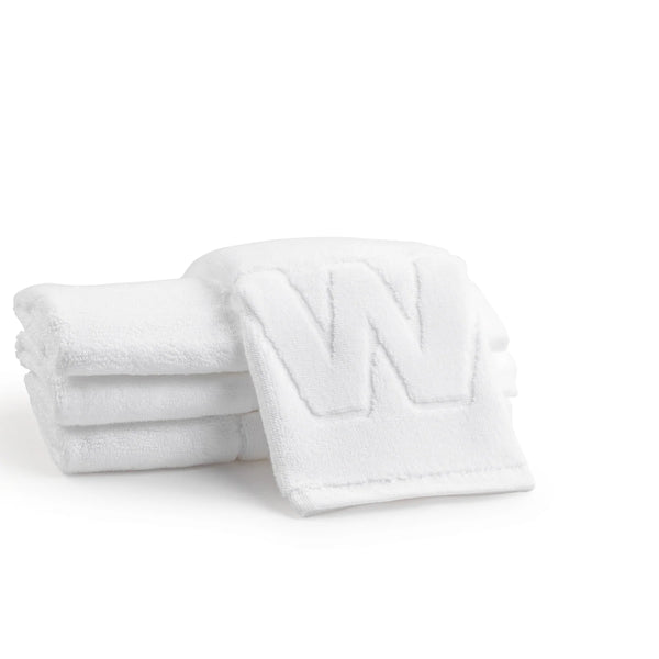 Embossed Initial Finger Towel