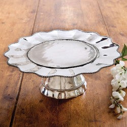Pedestal pearl denise cake plate