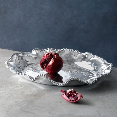 Organic PearlOval Deep Platter