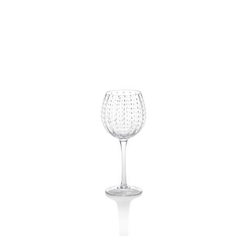 White Dot Wine Goblet