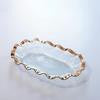 Ruffle large oval shallow bowl 19 x 12