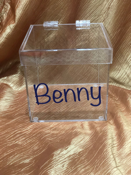 Acrylic Kippah Box 6x6