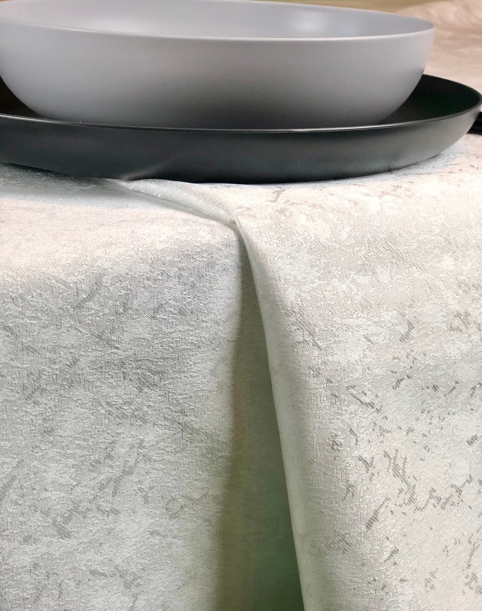 Marble Tablecloth Pearl