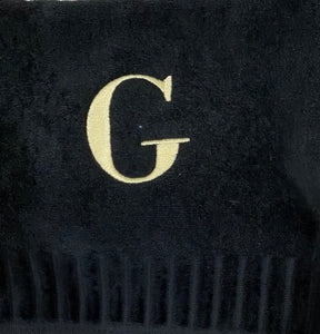 Finger Towels Black/Gold