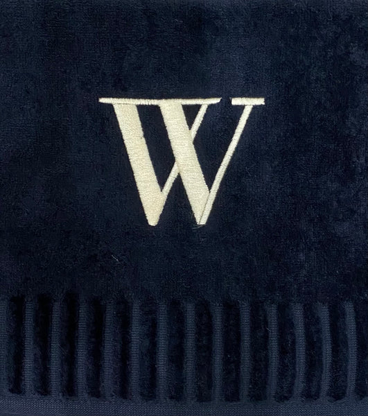 Finger Towels Black/Gold