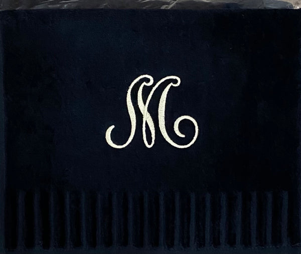 Finger Towels Black/Gold