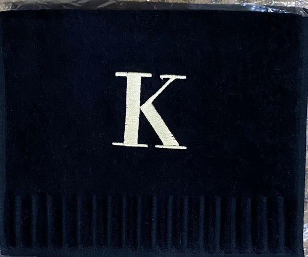Finger Towels Black/Gold