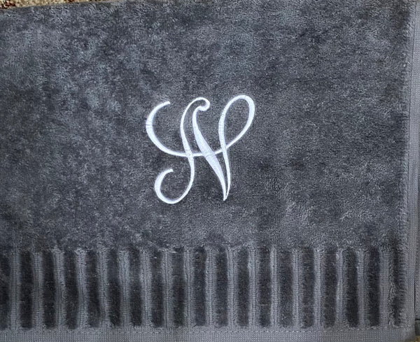 Hand towels with Initials
