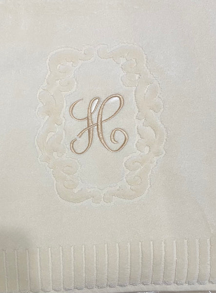 Hand towels with Initials
