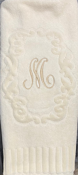 Hand towels with Initials