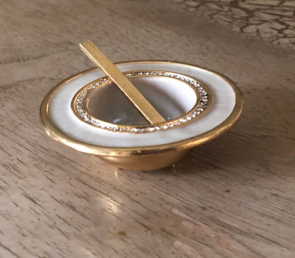 Salt Cellar With Mini Spoon