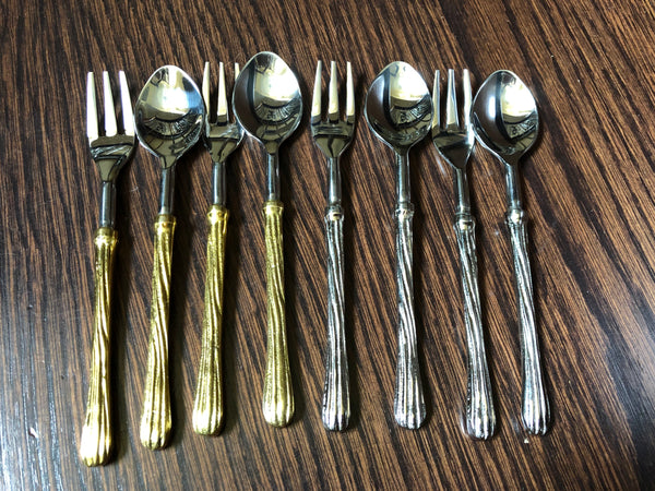 Spoon And fork Dip Set