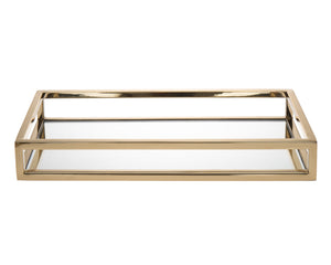 Aspen Gold Mirror Tray