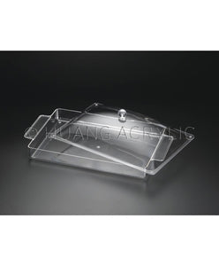 Lucite XL Pastry Dish With Cover