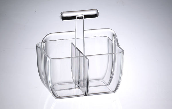 Lucite Caddy with Handle