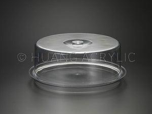 Lucite Bundt Cake Platter With Cover