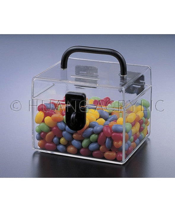 Lucite KIDDIE COIN BANK/CANDY CARRIER