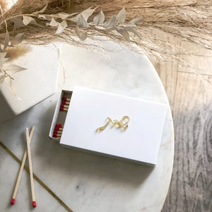 Lucite Shabat Match Box