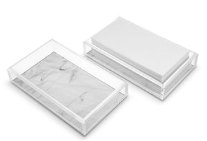 Lucite Guest Towel Holder