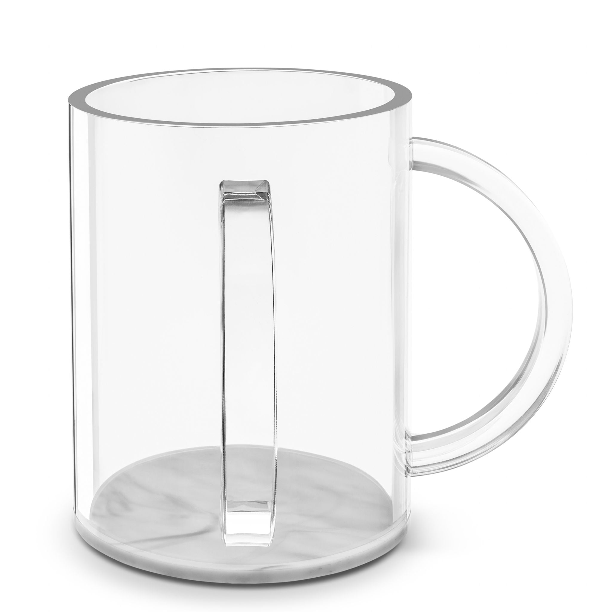 Lucite Marble Bottom Washing Cup