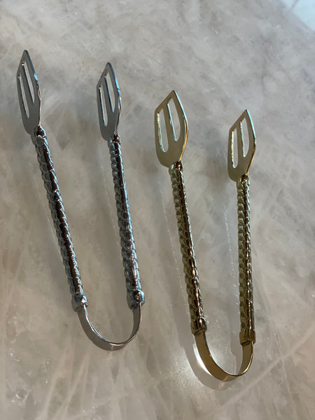 Twisted Handles Serving Tongs