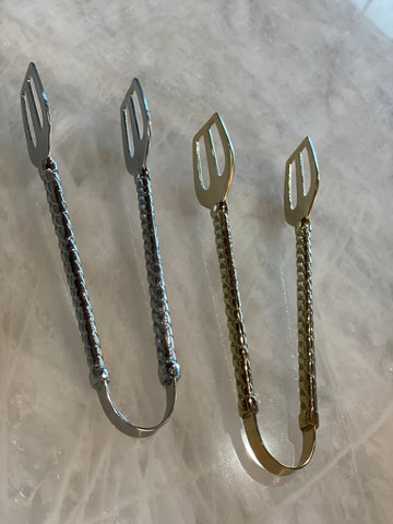 Twisted Handles Serving Tongs
