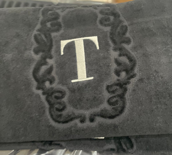 Hand towels with Initials