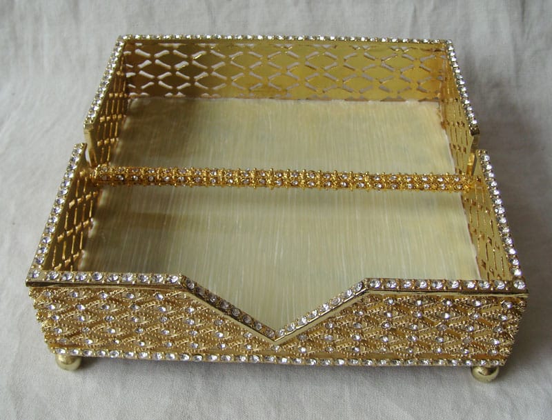 Dinner Napkin Holder with Removable Bar