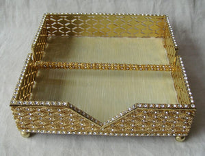 Dinner Napkin Holder with Removable Bar
