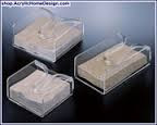 Lucite Bow Rod Dinner Napkin Holder