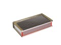 Matchbox Holder With Gold Edge